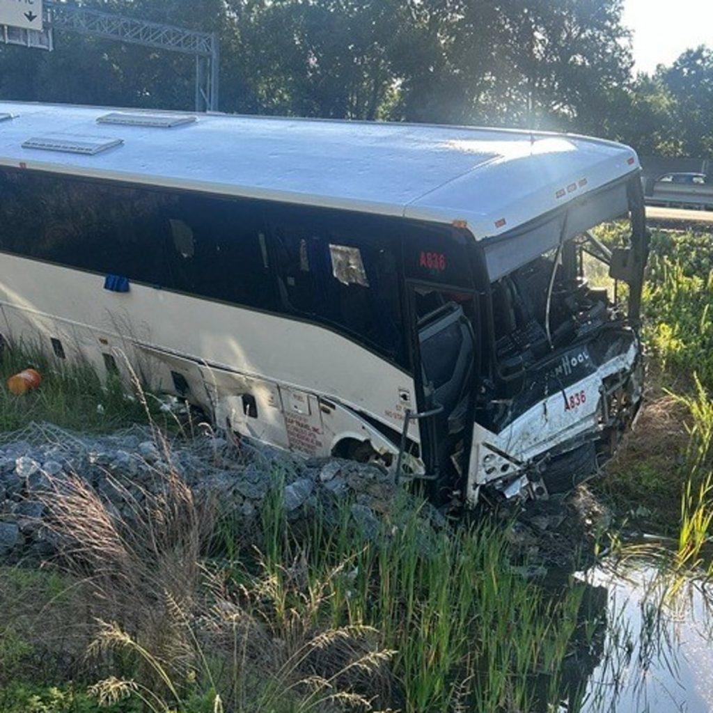 Bus driver charged in Virginia crash that killed five people