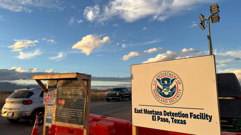 Immigrant detainees sue over 'horrific' conditions at Texas ICE facility