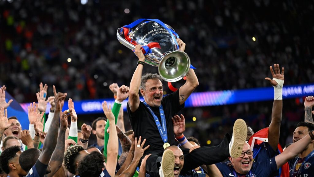 PSG wins back-to-back Champions League titles after shootout victory against Arsenal