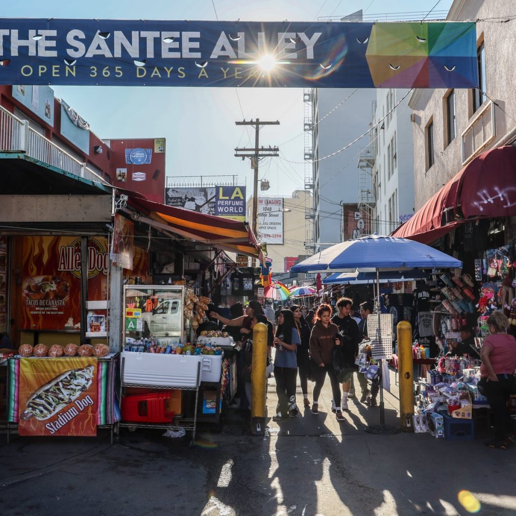 LA’s storied fashion district in a slump – can the Olympics put it back on its feet?