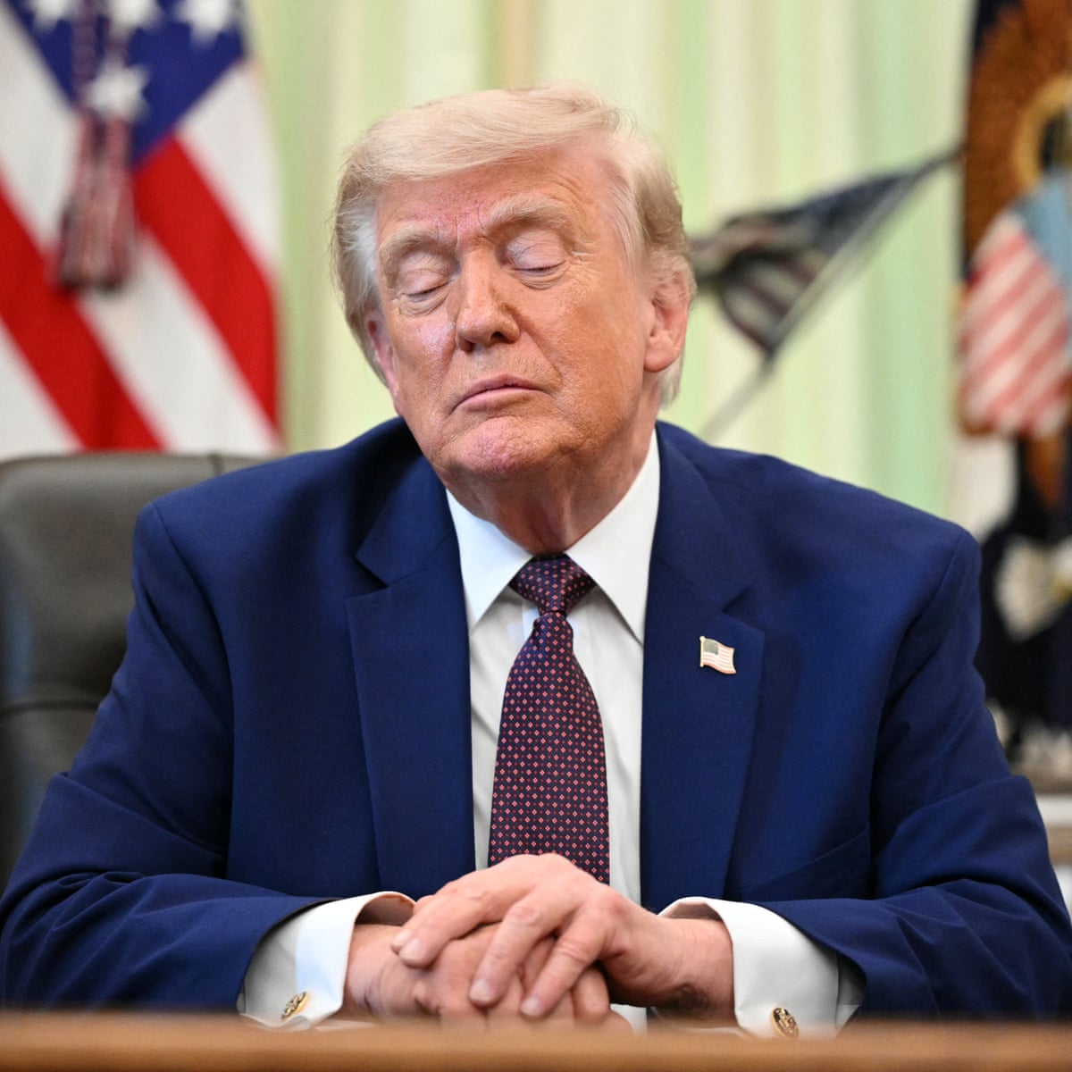 Donald Trump attacks his own party members as ‘unpatriotic’ after war powers resolution vote in House – US politics live