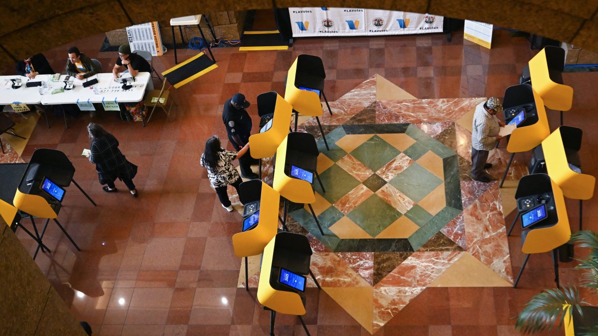 Hundreds of vote centers are open in LA County. Find one near you